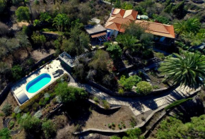  Ferienvilla Finca Tijarafe mit beheiztem Pool  Тихарафе